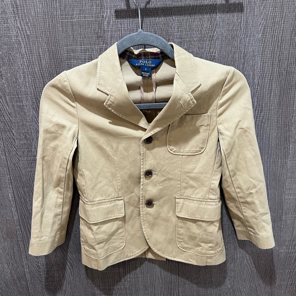 Polo Ralph Lauren Langley Boys Sport Coat (Size 6)